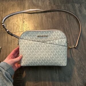 Michael Kors Gray Crossbody Bag